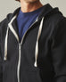 Men's Midweight Full Zip - Black